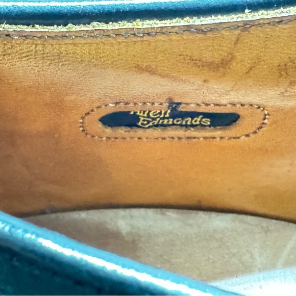 Allen Edmonds Black Leather Men's Dress Shoes - Picture 13 of 16